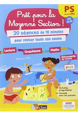 Cahier de vacances - Prêt pour la Moyenne Section
